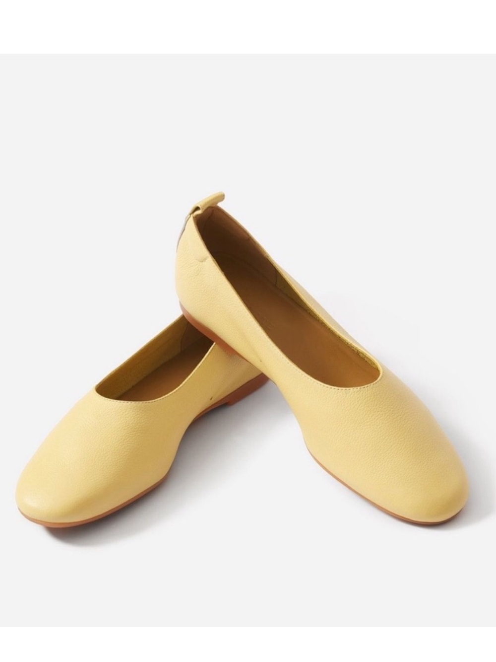 Everlane Day Glove Flat in Lemon Yellow 7